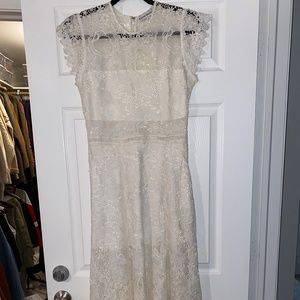 Karina Grimaldi crochet dress